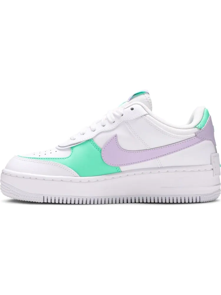 Кроссовки Nike Wmns Air Force 1 Shadow 'Infinite Lilac' — изображение 3 из 8, белый