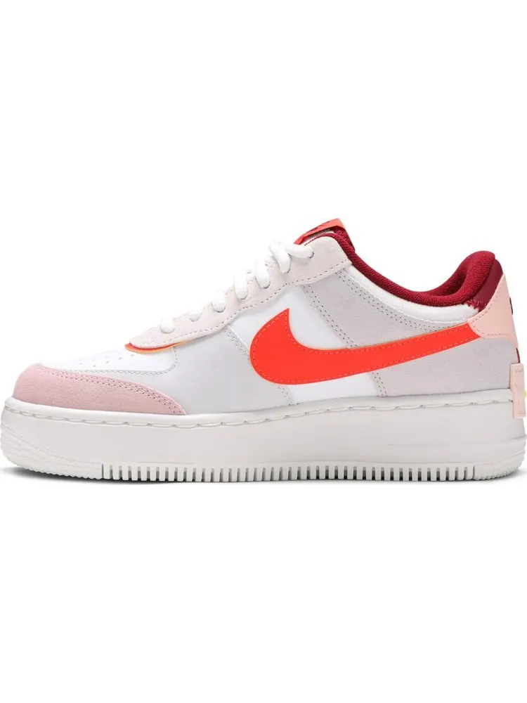 Кроссовки Nike Wmns Air Force 1 Shadow 'Team Red Orange Pearl' — изображение 3 из 8, оранжевый