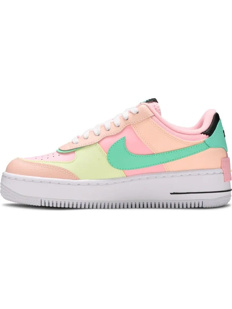 Кроссовки Nike Wmns Air Force 1 Shadow 'Arctic Punch Barely Volt' — изображение 3 из 8, розовый