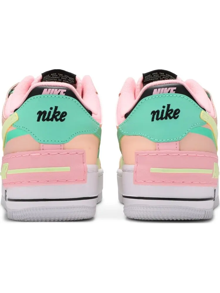 Кроссовки Nike Wmns Air Force 1 Shadow 'Arctic Punch Barely Volt' — изображение 6 из 8, розовый