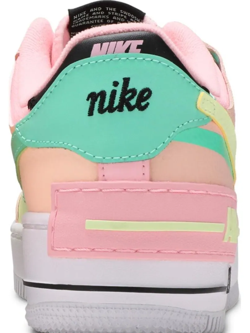 Кроссовки Nike Wmns Air Force 1 Shadow 'Arctic Punch Barely Volt' — изображение 7 из 8, розовый