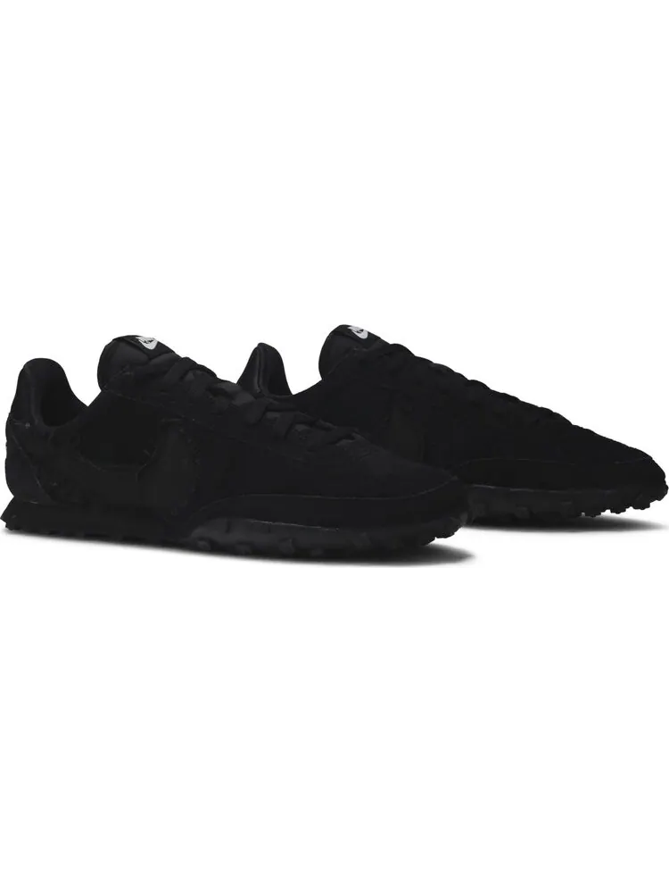 Кроссовки Nike Comme des Garçons x Waffle Racer 'Black' — изображение 8 из 8, черный