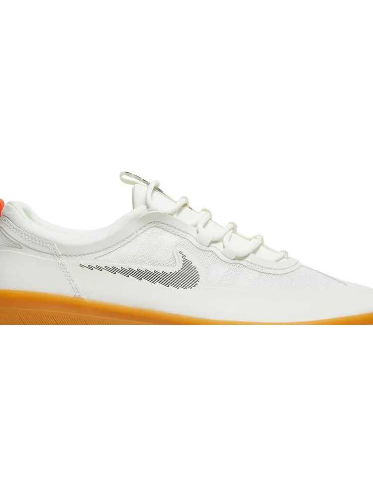 Кроссовки Nike Nyjah Free 2 SB 'Rawdacious - Summit White' — изображение 2 из 8, белый