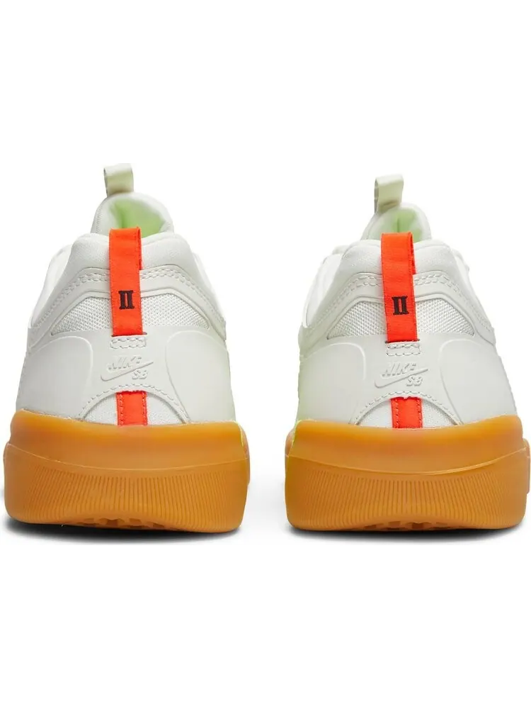 Кроссовки Nike Nyjah Free 2 SB 'Rawdacious - Summit White' — изображение 6 из 8, белый