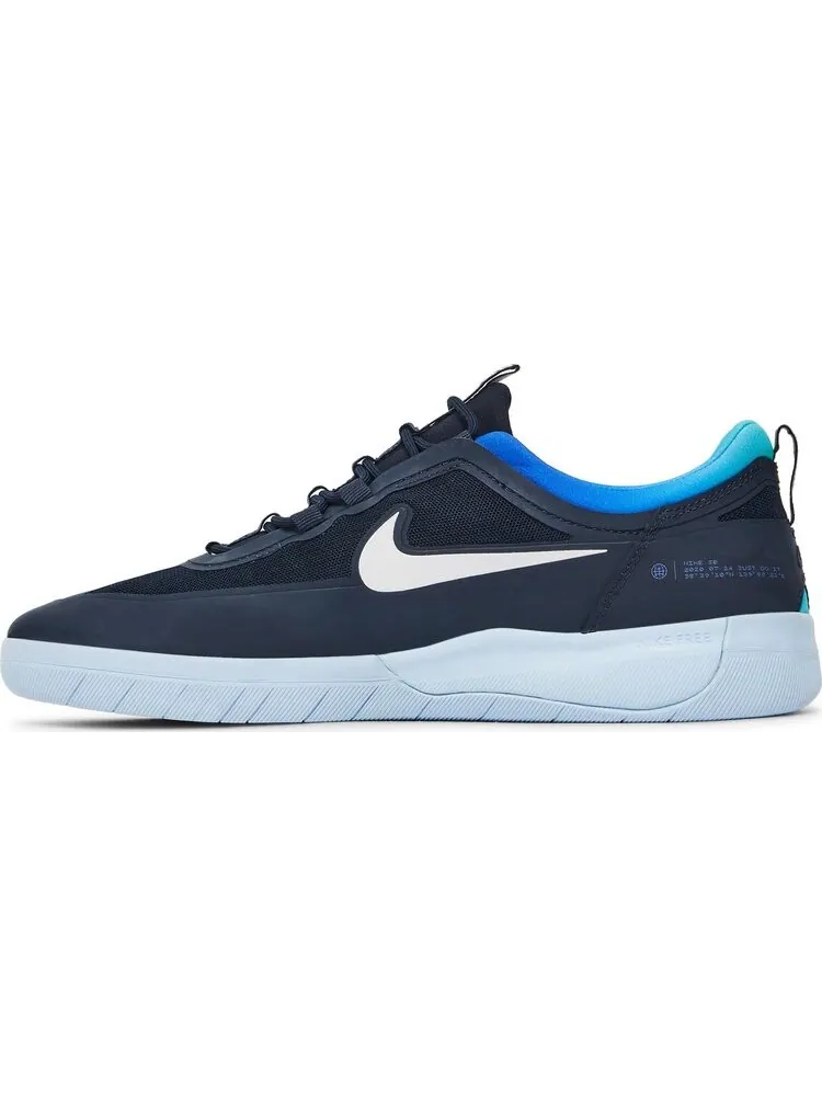 Кроссовки Nike Nyjah Free 2 SB 'Blue Flame Pack' — изображение 3 из 8, синий