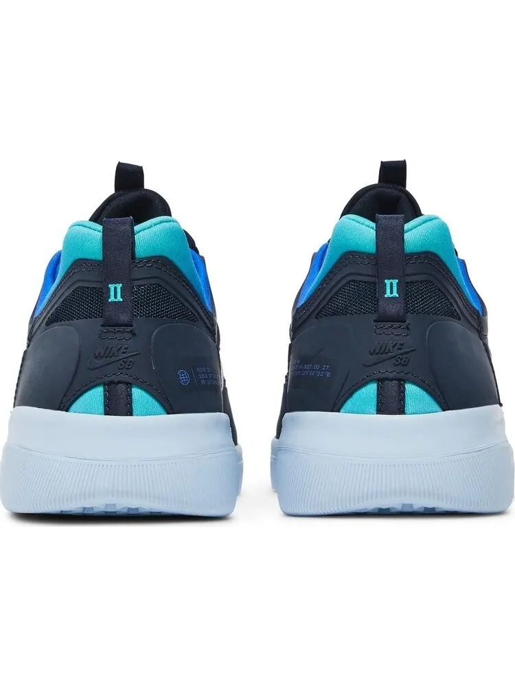 Кроссовки Nike Nyjah Free 2 SB 'Blue Flame Pack' — изображение 6 из 8, синий