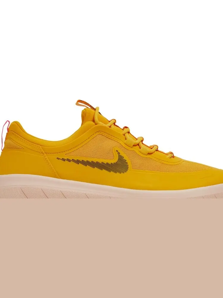 Кроссовки Nike Nyjah Free 2 SB 'Pollen' — изображение 2 из 8, желтый
