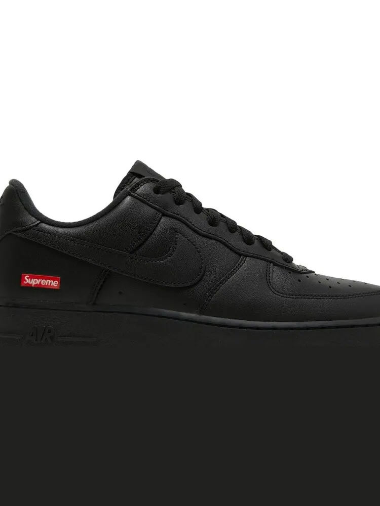 Кроссовки Nike Air Force 1 Low 'Box Logo' - Черные — изображение 2 из 9, черный