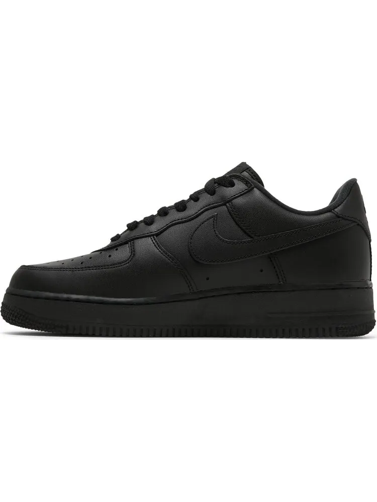 Кроссовки Nike Air Force 1 Low 'Box Logo' - Черные — изображение 3 из 9, черный