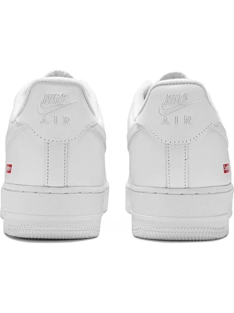 Кроссовки Nike Air Force 1 Low 'Supreme Box Logo' White — изображение 6 из 9, белый