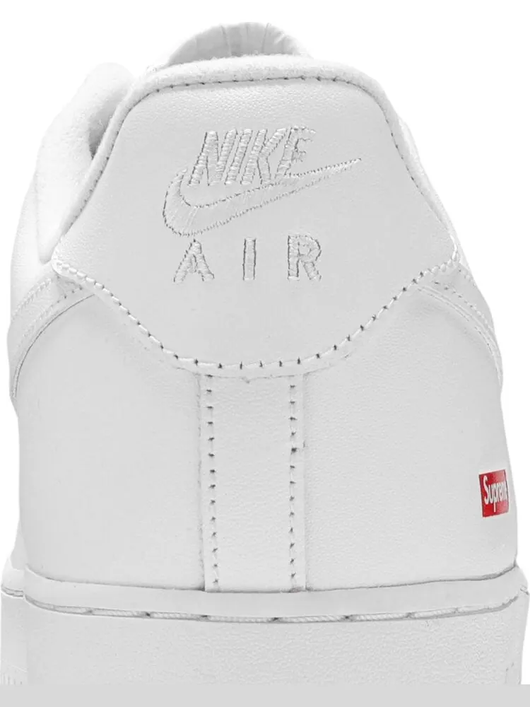 Кроссовки Nike Air Force 1 Low 'Supreme Box Logo' White — изображение 7 из 9, белый