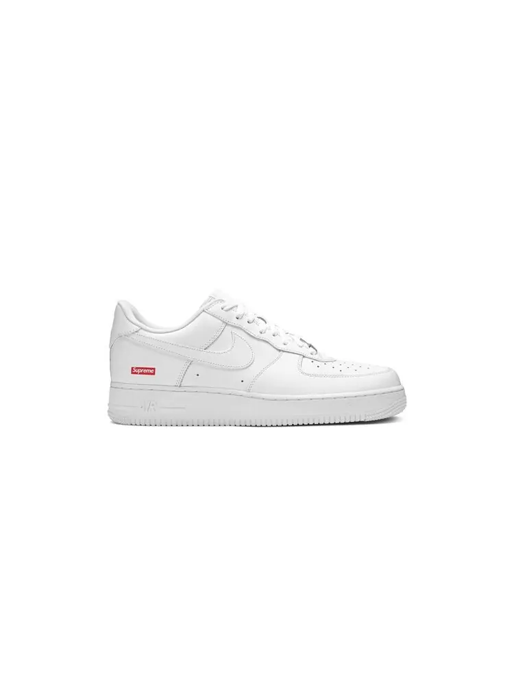 Кроссовки Nike Supreme x Air Force 1 Low Box Logo - White — изображение 1 из 6, белый