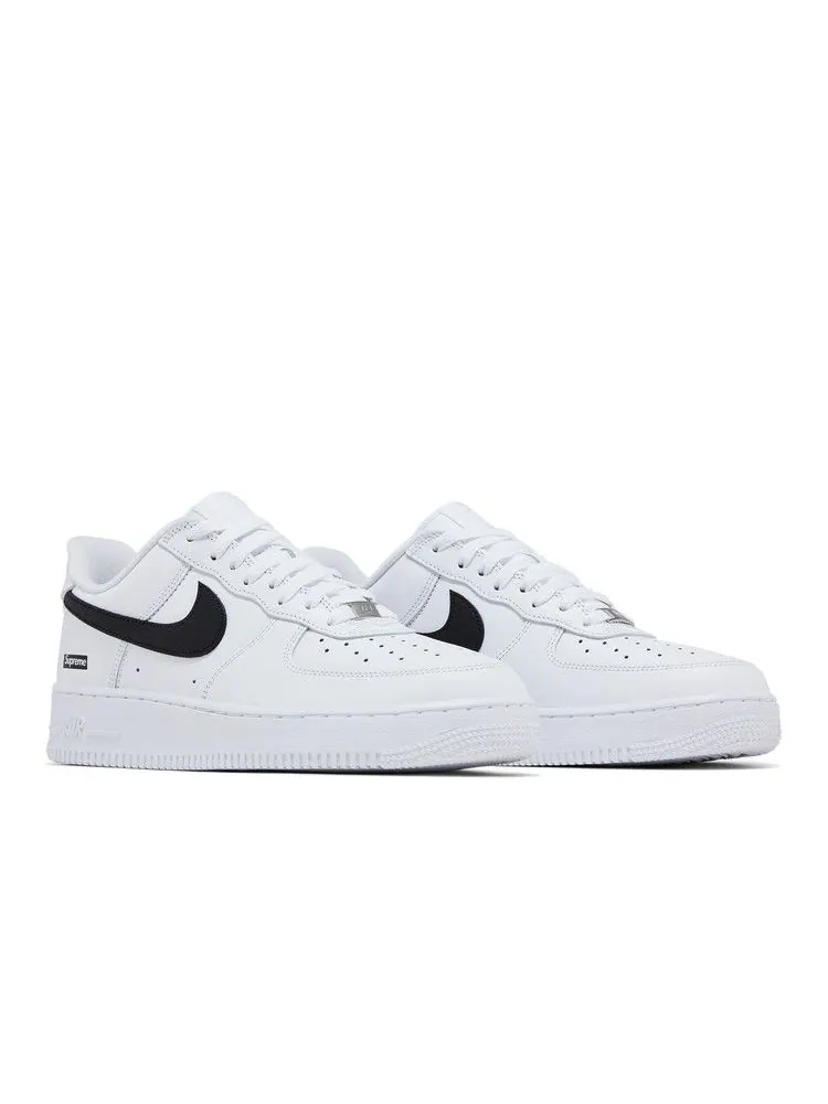 Кроссовки Nike Air Force 1 Low Supreme Box Logo — изображение 8 из 8, белый