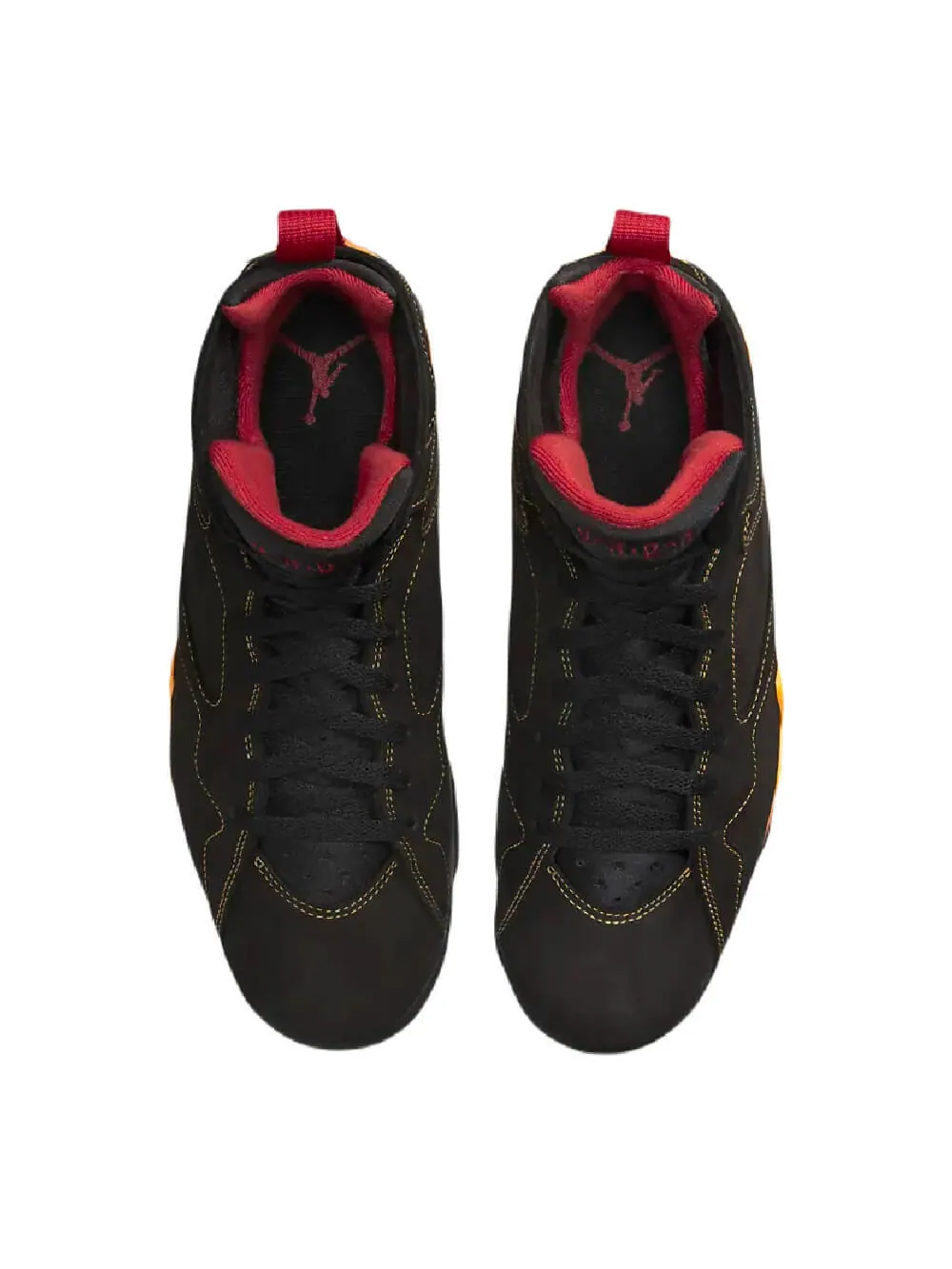 Кроссовки Nike Air Jordan 7 Retro — изображение 3 из 8, черный/желтый/красный
