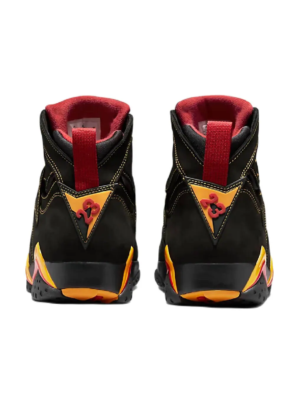 Кроссовки Nike Air Jordan 7 Retro — изображение 4 из 8, черный/желтый/красный