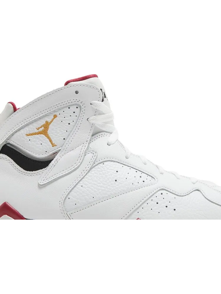 Кроссовки Air Jordan 7 Retro Cardinal 2022 — изображение 2 из 10, белый