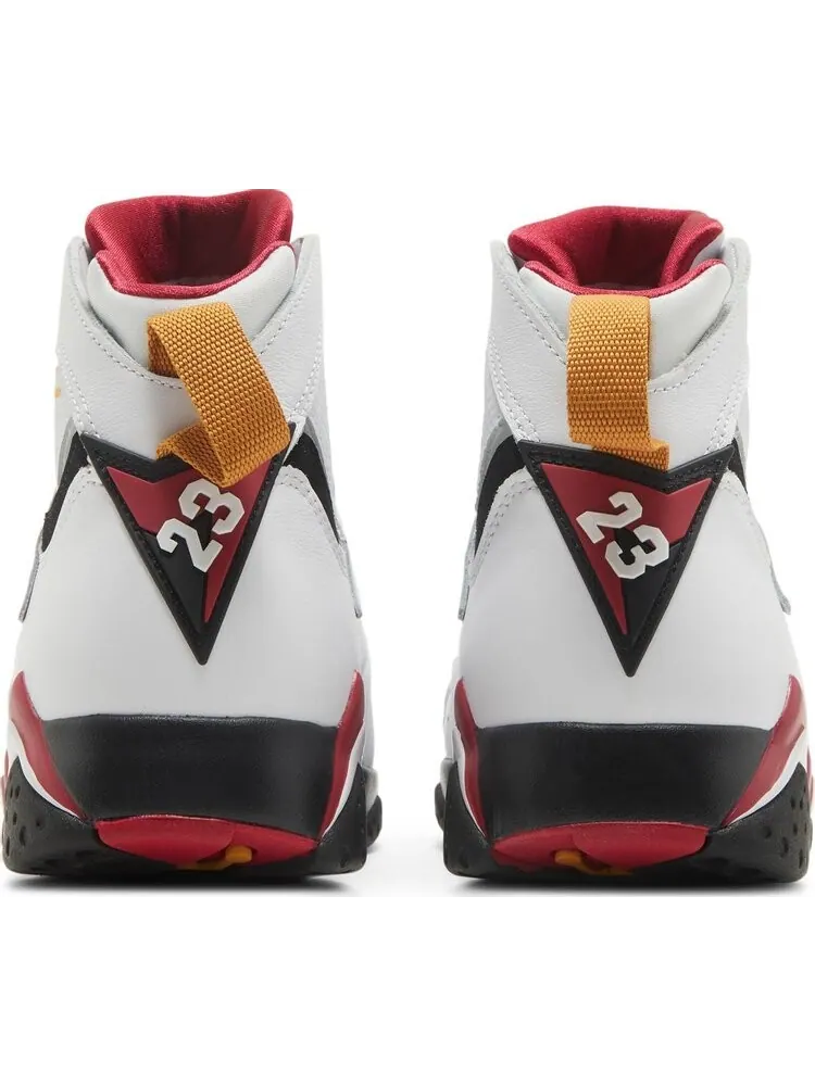 Кроссовки Air Jordan 7 Retro Cardinal 2022 — изображение 6 из 10, белый