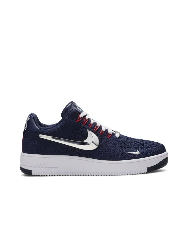 Кроссовки Nike Patriots x Air Force 1 Low Ultra Flyknit — изображение 1 из 4, синий