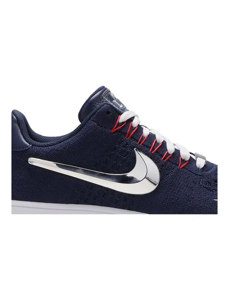 Кроссовки Nike Patriots x Air Force 1 Low Ultra Flyknit — изображение 2 из 4, синий