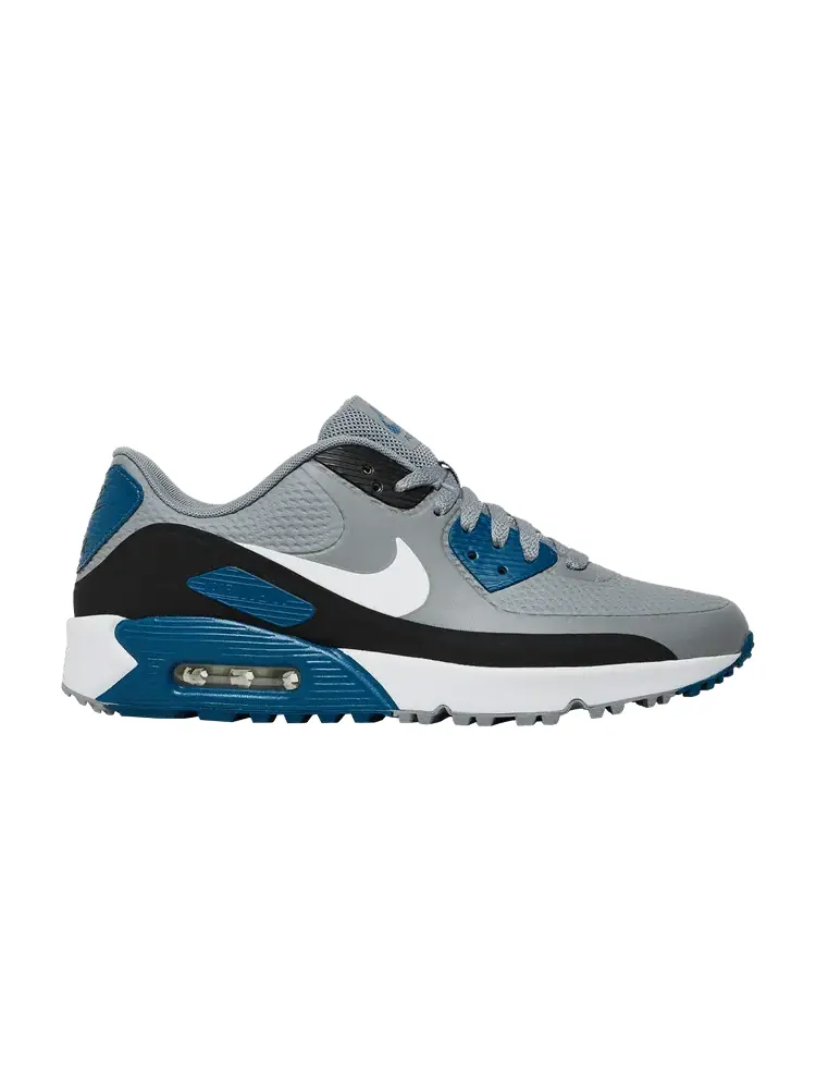 Кроссовки Nike Air Max 90 Golf 'Particle Grey Marina' — изображение 1 из 9, серый//черный/белый
