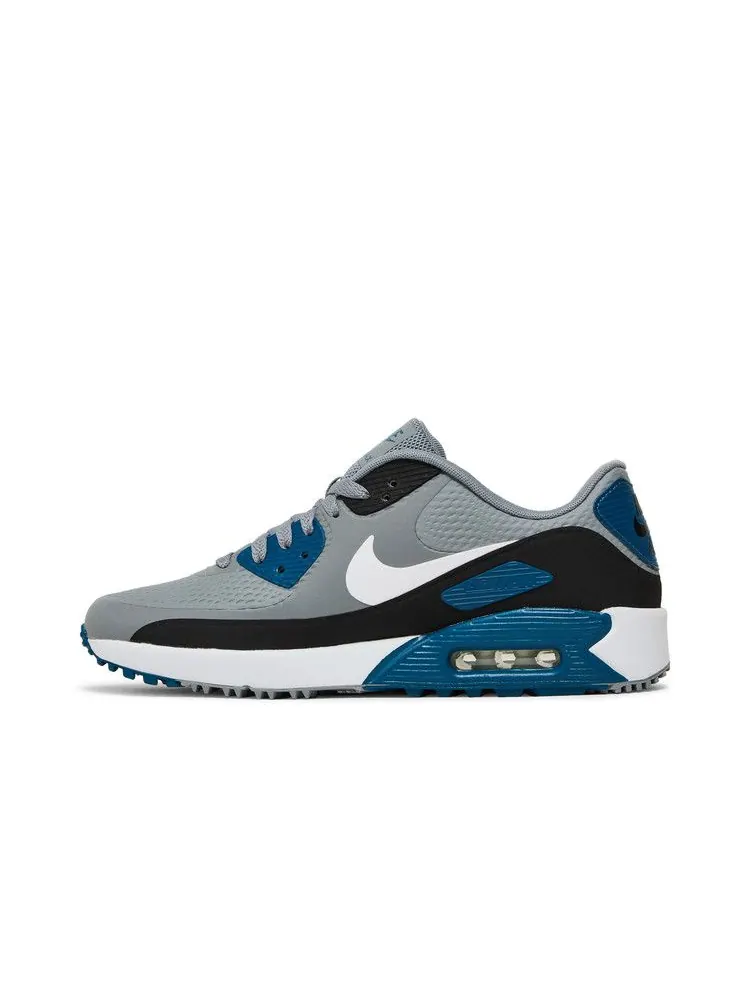 Кроссовки Nike Air Max 90 Golf 'Particle Grey Marina' — изображение 4 из 9, серый//черный/белый