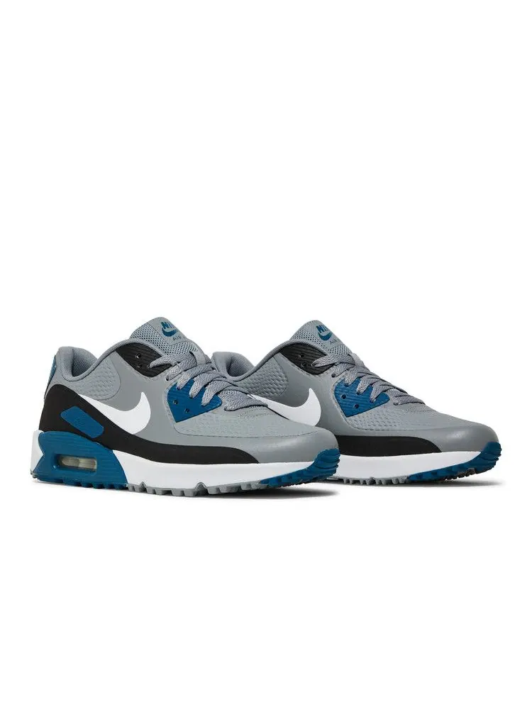 Кроссовки Nike Air Max 90 Golf 'Particle Grey Marina' — изображение 9 из 9, серый//черный/белый