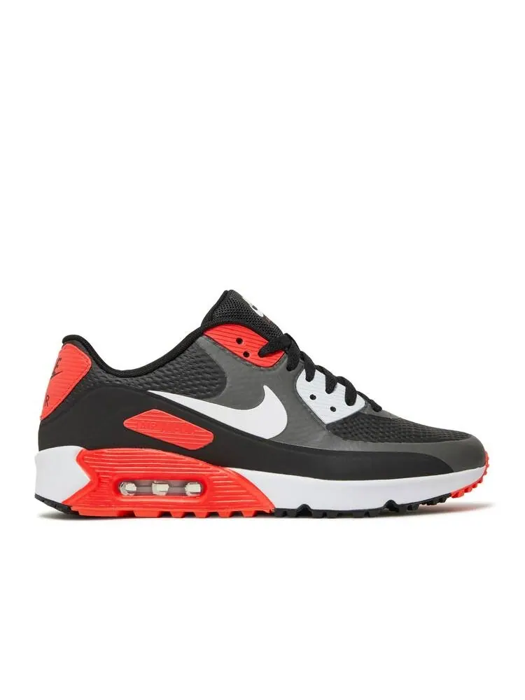 Кроссовки Nike Air Max 90 Golf Black/Infrared — изображение 1 из 6, серый