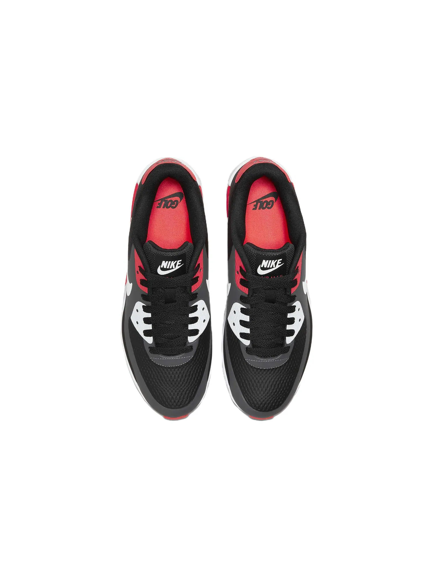 Кроссовки Nike Air Max 90 Golf Black/Infrared — изображение 4 из 6, серый