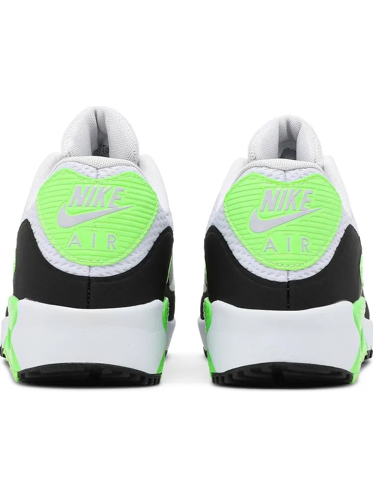 Кроссовки Nike Air Max 90 Golf 'Flash Lime' — изображение 6 из 8, белый