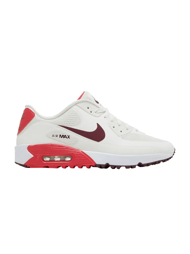 Кроссовки Nike Air Max 90 Golf 'Dark Beetroot' — изображение 1 из 9, красный/белый/темный