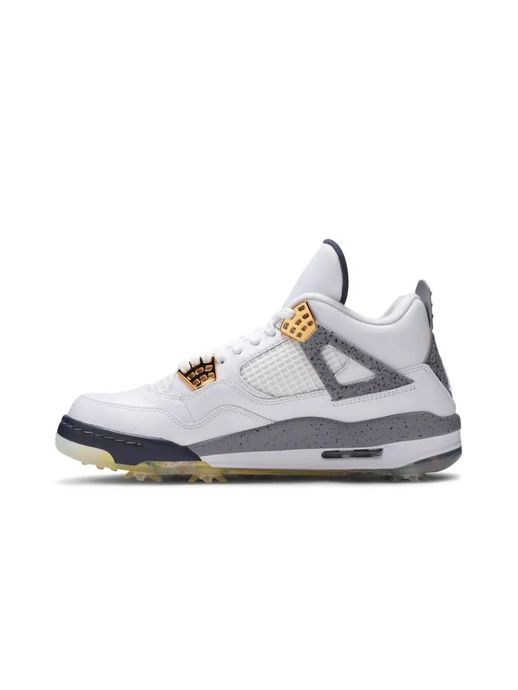 Кроссовки Air Jordan Eastside Golf x Air Jordan 4 Golf — изображение 3 из 4, белый