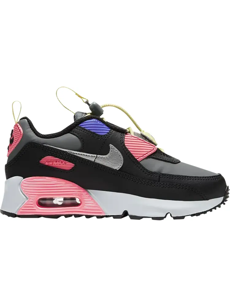 Кроссовки Nike Air Max 90 Toggle PS 'Smoke Grey Sunset Pulse' — изображение 1 из 1, черный