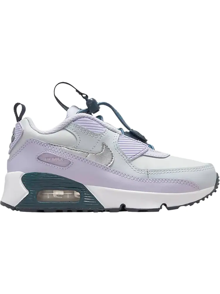 Кроссовки Nike Air Max 90 Toggle PS 'Pure Platinum Violet Frost' — изображение 1 из 1, серый