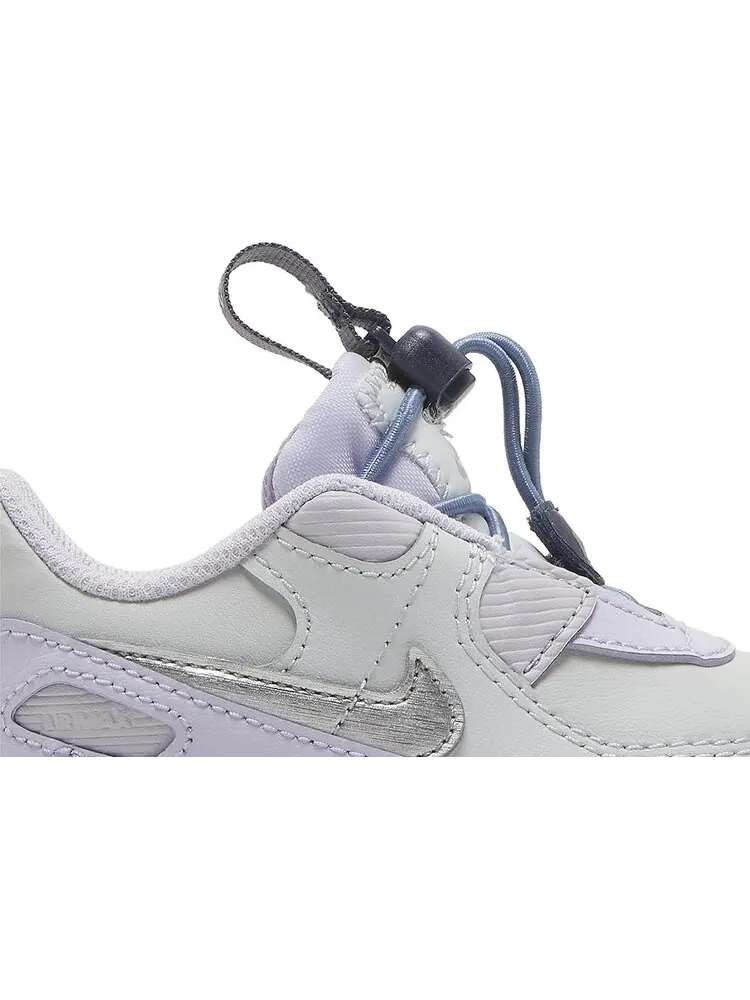 Кроссовки Nike Air Max 90 Toggle TD 'Pure Platinum Violet Frost' — изображение 2 из 8, серый