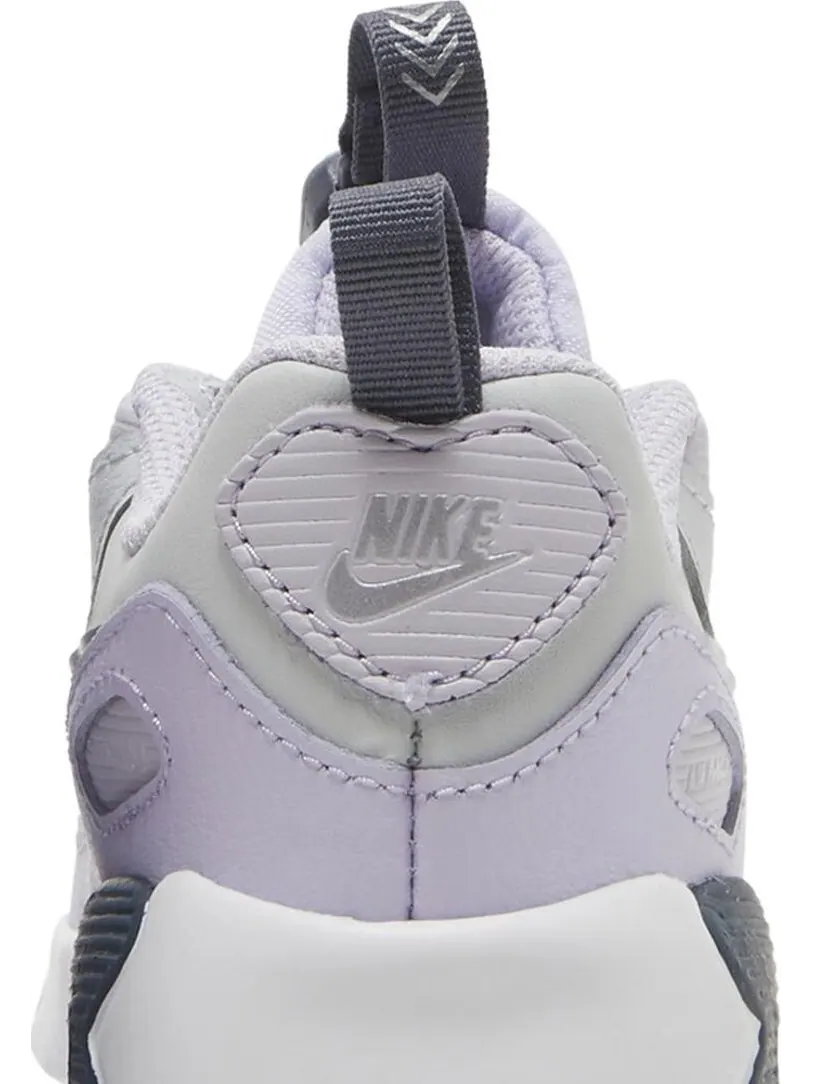 Кроссовки Nike Air Max 90 Toggle TD 'Pure Platinum Violet Frost' — изображение 7 из 8, серый