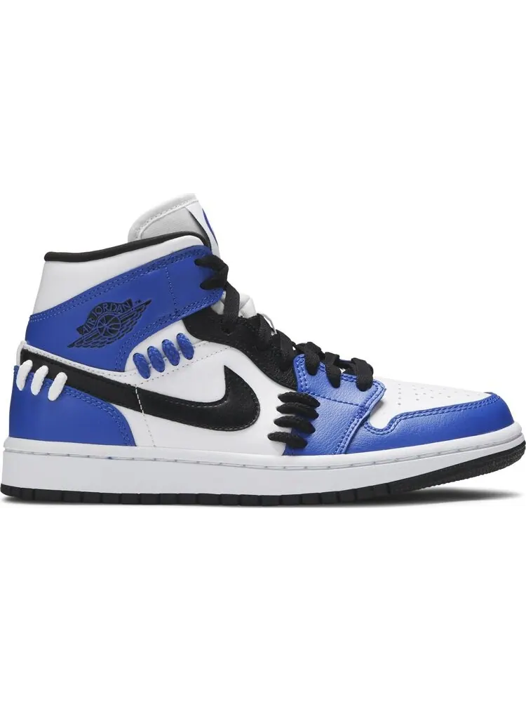 Кроссовки Wmns Air Jordan 1 Mid Sisterhood — изображение 1 из 8, синий