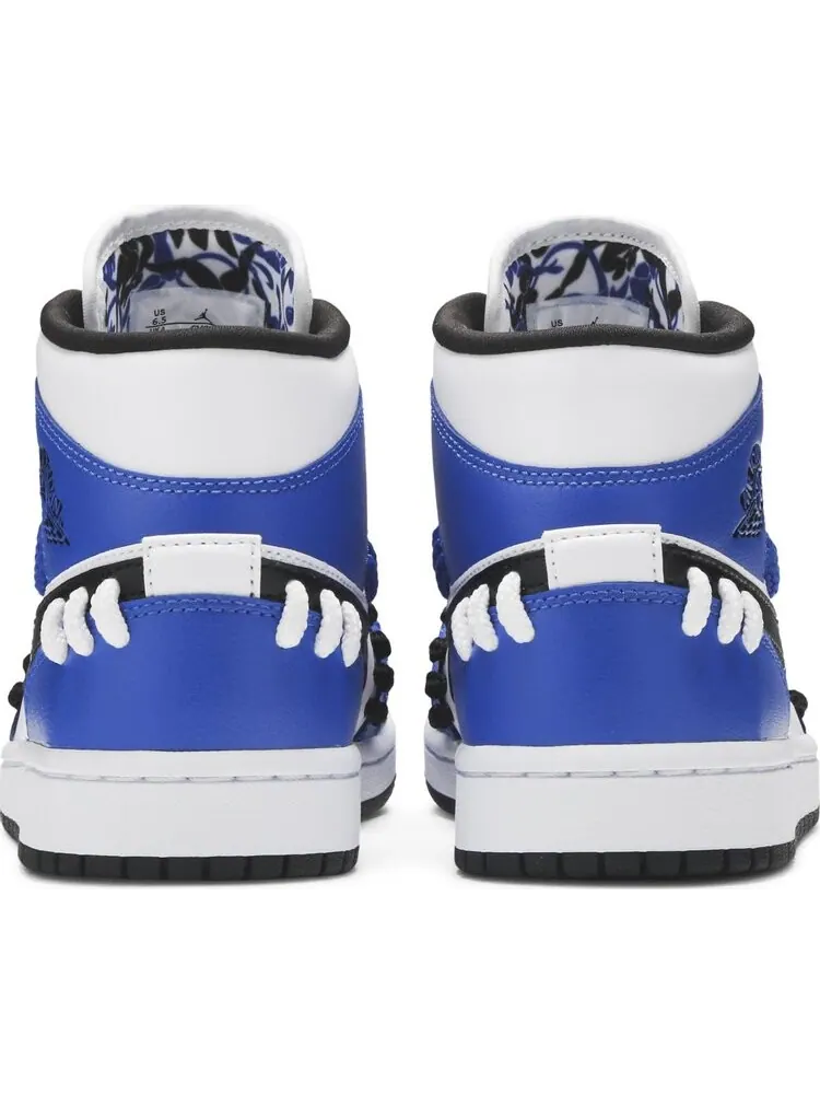 Кроссовки Wmns Air Jordan 1 Mid Sisterhood — изображение 6 из 8, синий