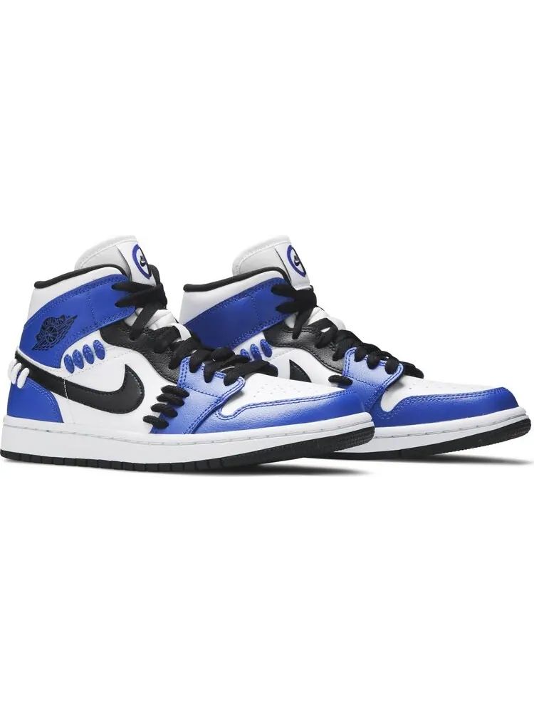 Кроссовки Wmns Air Jordan 1 Mid Sisterhood — изображение 8 из 8, синий