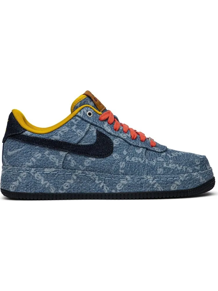 Кроссовки Nike Levi's x Nike By You x Air Force 1 Low 'Exclusive Denim' — изображение 1 из 8, мульти