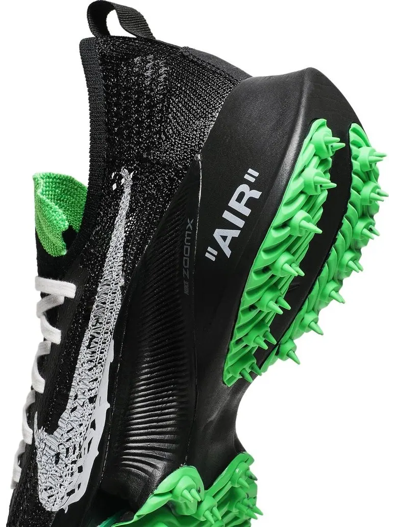 Кроссовки Nike Off-White x Air Zoom Tempo Next% 'Black' — изображение 10 из 10, черный