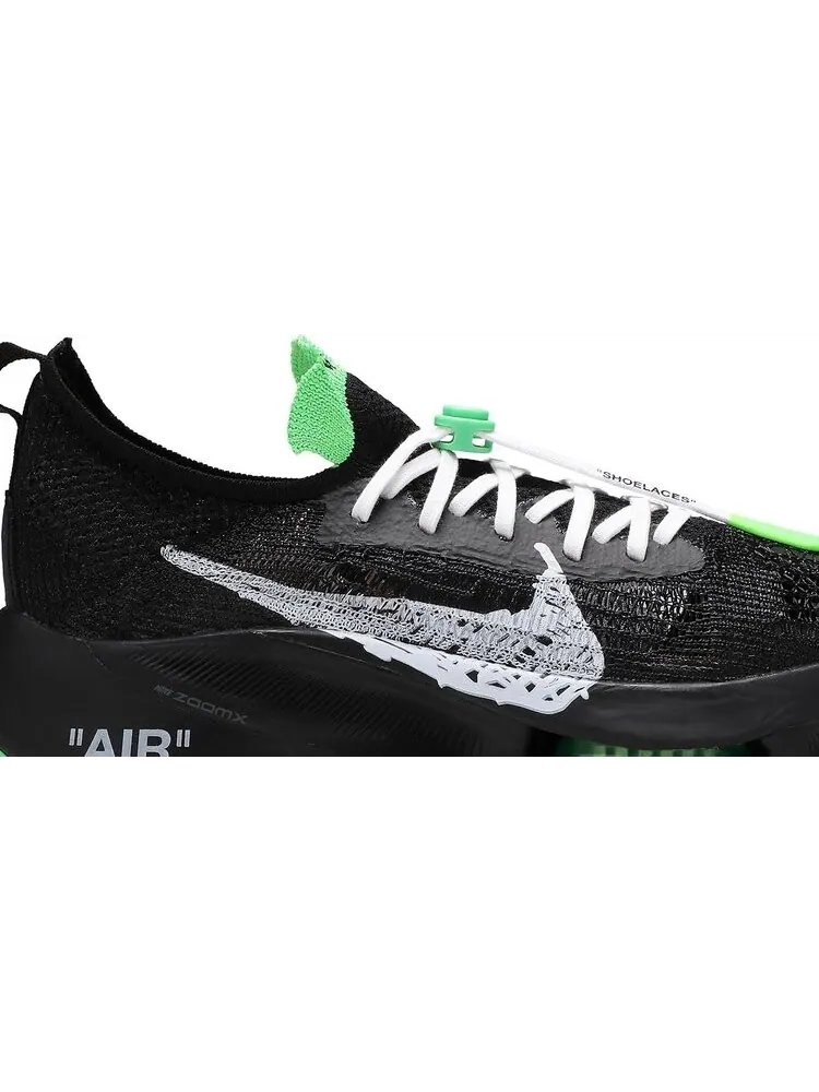 Кроссовки Nike Off-White x Air Zoom Tempo Next% 'Black' — изображение 2 из 10, черный