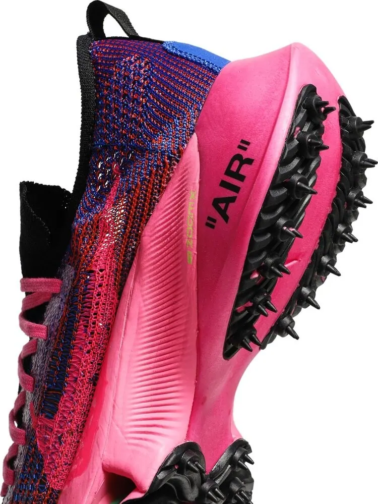 Кроссовки Nike Off-White x Air Zoom Tempo Next% 'Pink Glow' — изображение 10 из 10, синий