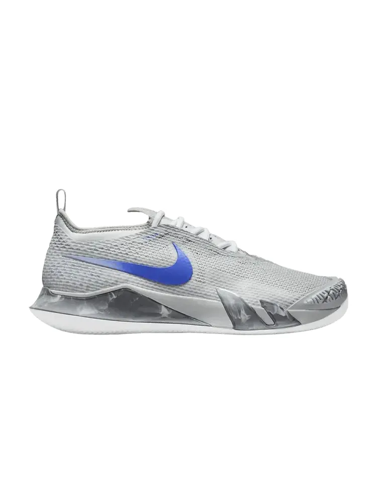 Кроссовки NikeCourt React Vapor NXT Clay 'Light Smoke Grey Hyper Royal' — изображение 1 из 1, светлый серый