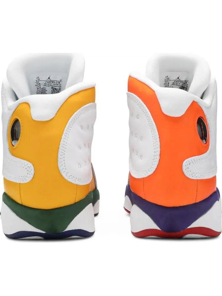 Кроссовки Air Jordan 13 Retro GS Playground — изображение 6 из 8, белый