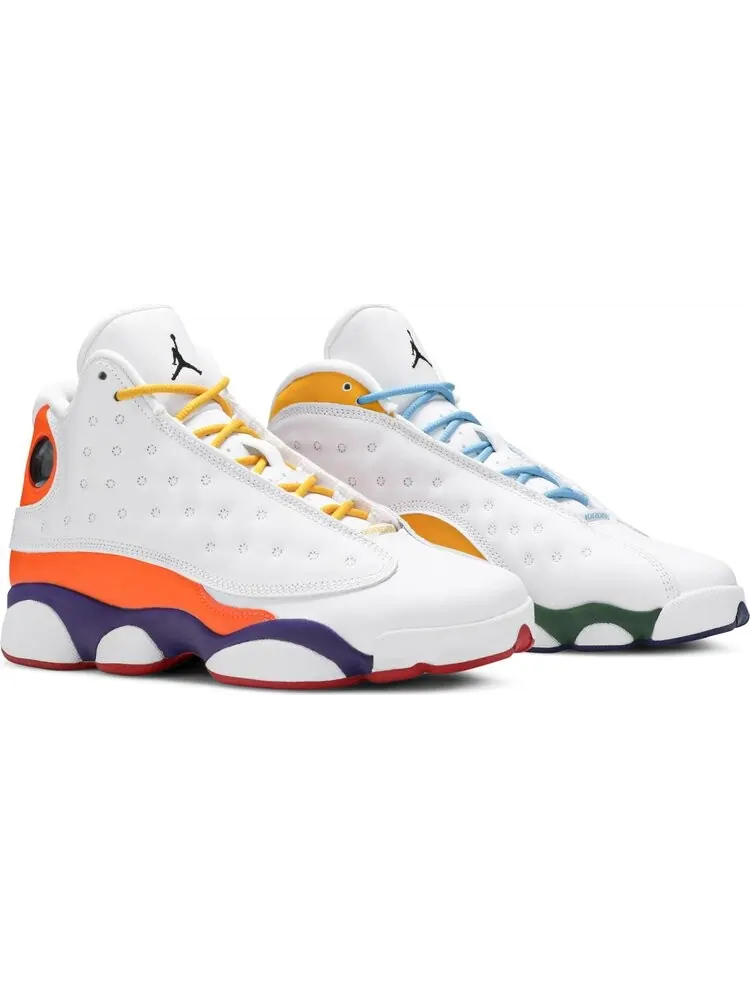 Кроссовки Air Jordan 13 Retro GS Playground — изображение 8 из 8, белый