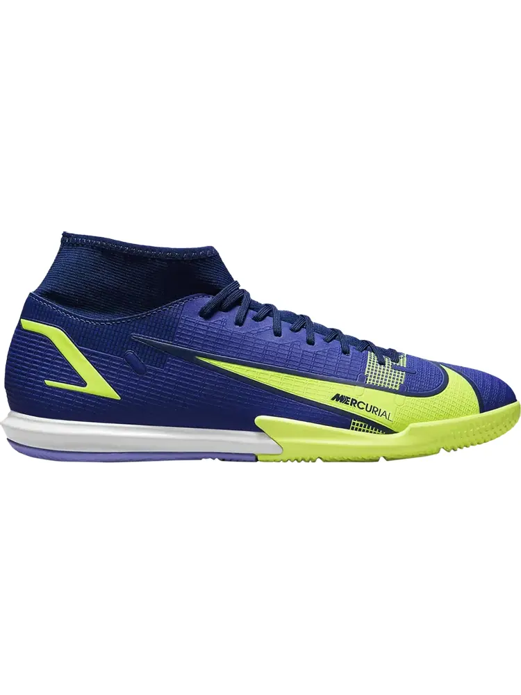 Кроссовки Nike Mercurial Superfly 8 Academy IC 'Lapis Volt' — изображение 1 из 1, синий