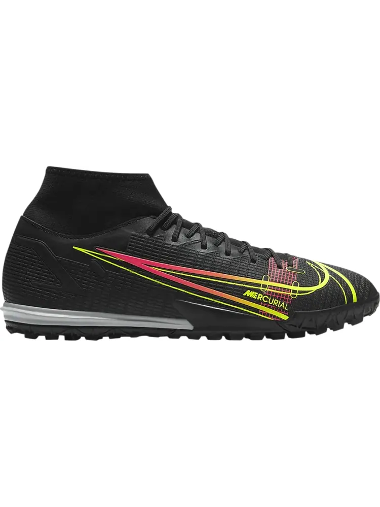 Кроссовки Nike Mercurial Superfly 8 Academy TF 'Black Cyber' — изображение 1 из 1, черный
