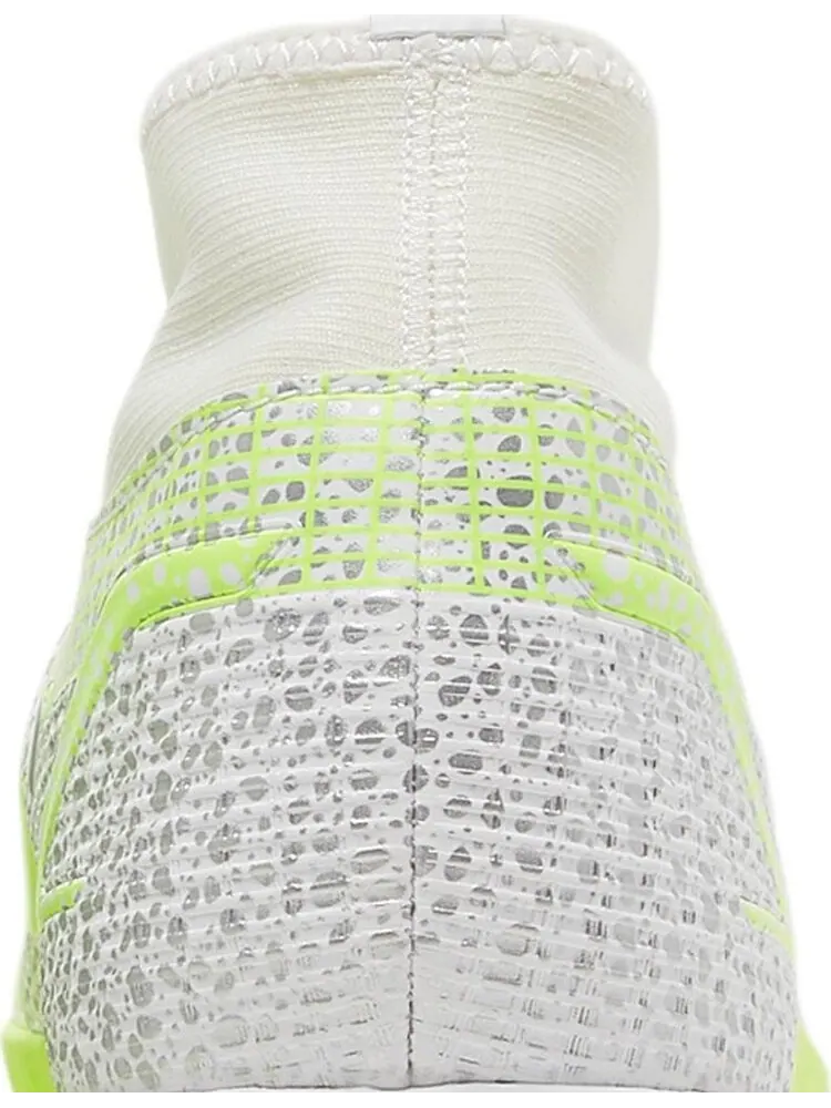 Кроссовки Nike Mercurial Superfly 8 Academy TF 'Metallic Silver Volt' — изображение 7 из 8, белый