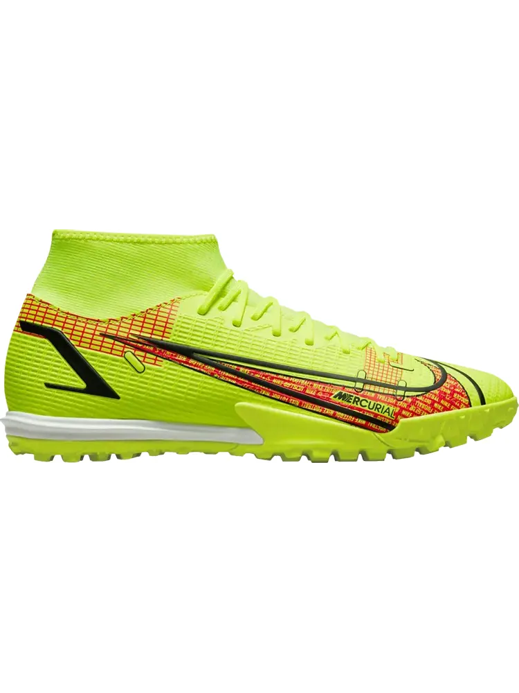Кроссовки Nike Mercurial Superfly 8 Academy TF 'Motivation Pack' — изображение 1 из 1, зеленый