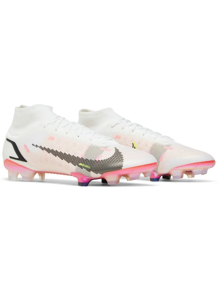 Кроссовки Nike Mercurial Superfly 8 Elite FG 'Rawdacious' — изображение 8 из 8, белый